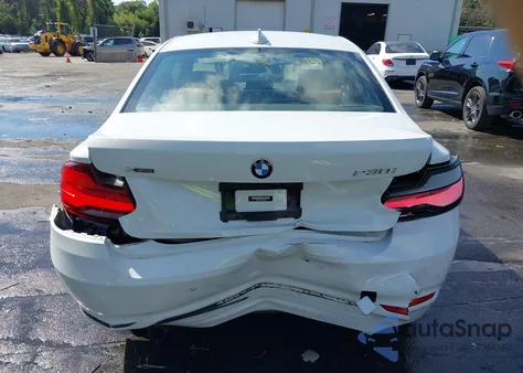 2020 BMW 230I xDrive из США, поврежденный, VIN WBA2J3C01L7E62288